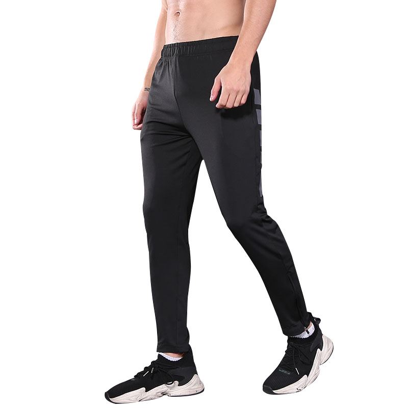 FDM024-Mens Gym Jogger Pants with Zipper Pocket